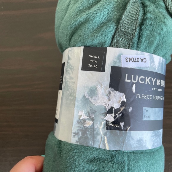 NWT Lucky Brand Fleece Men's Pants - Picture 4 of 9